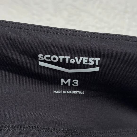 SCOTTeVEST Women's Black Skort Size M3 3X - Picture 3 of 5